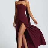 Beatriz | Vestido Largo con Corte Sofisticado