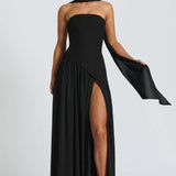 Beatriz | Vestido Largo con Corte Sofisticado