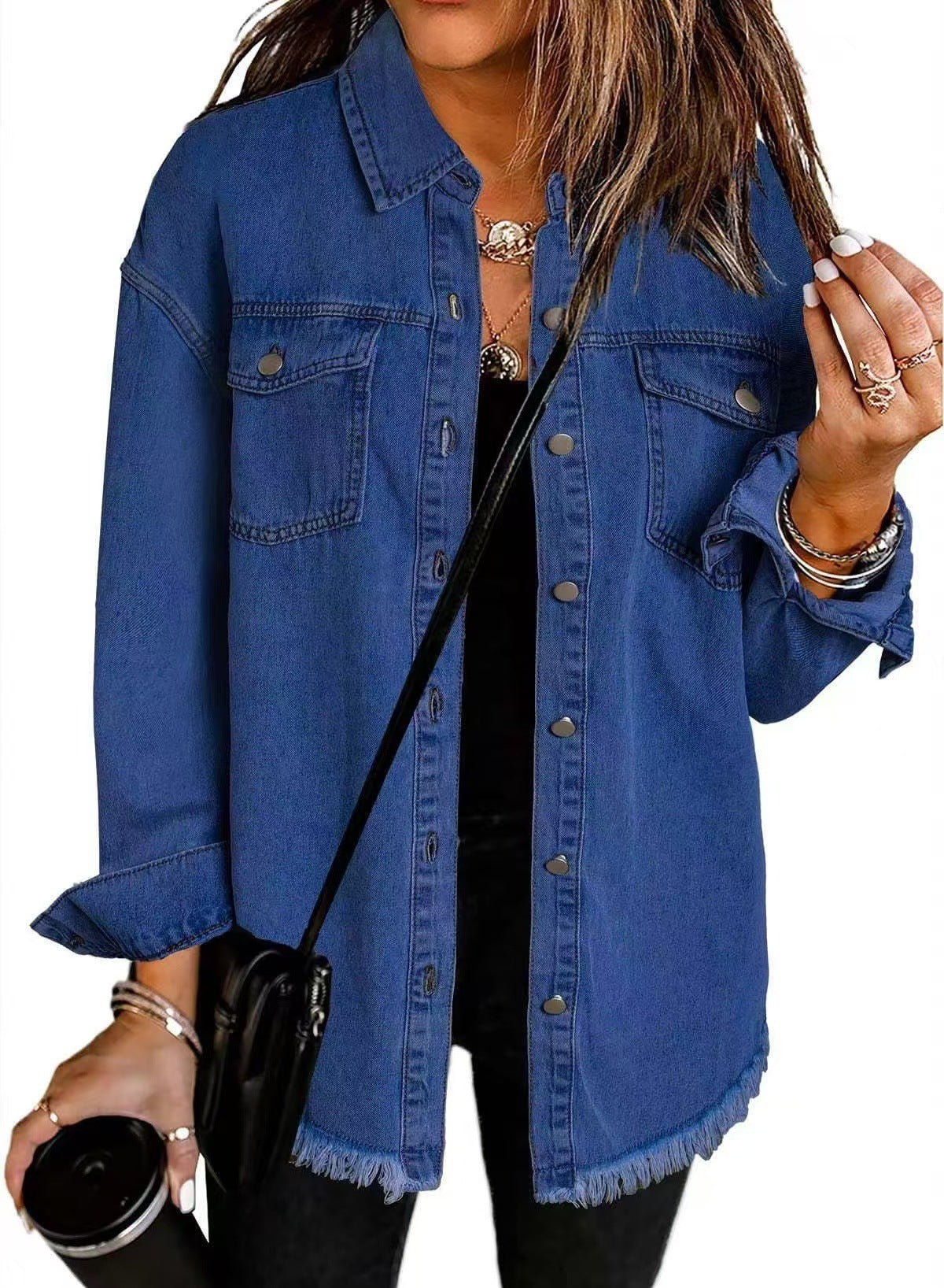 ROXANE – Chaqueta de mezclilla clásica para el día a día