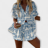 Dalia | Conjunto Ligero de Verano con Estampado de Caravanas