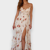Sónia | Vestido midi con patrón floral