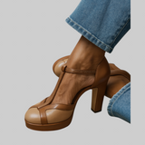 Giuliana | Zapatos de tacón con correa en T