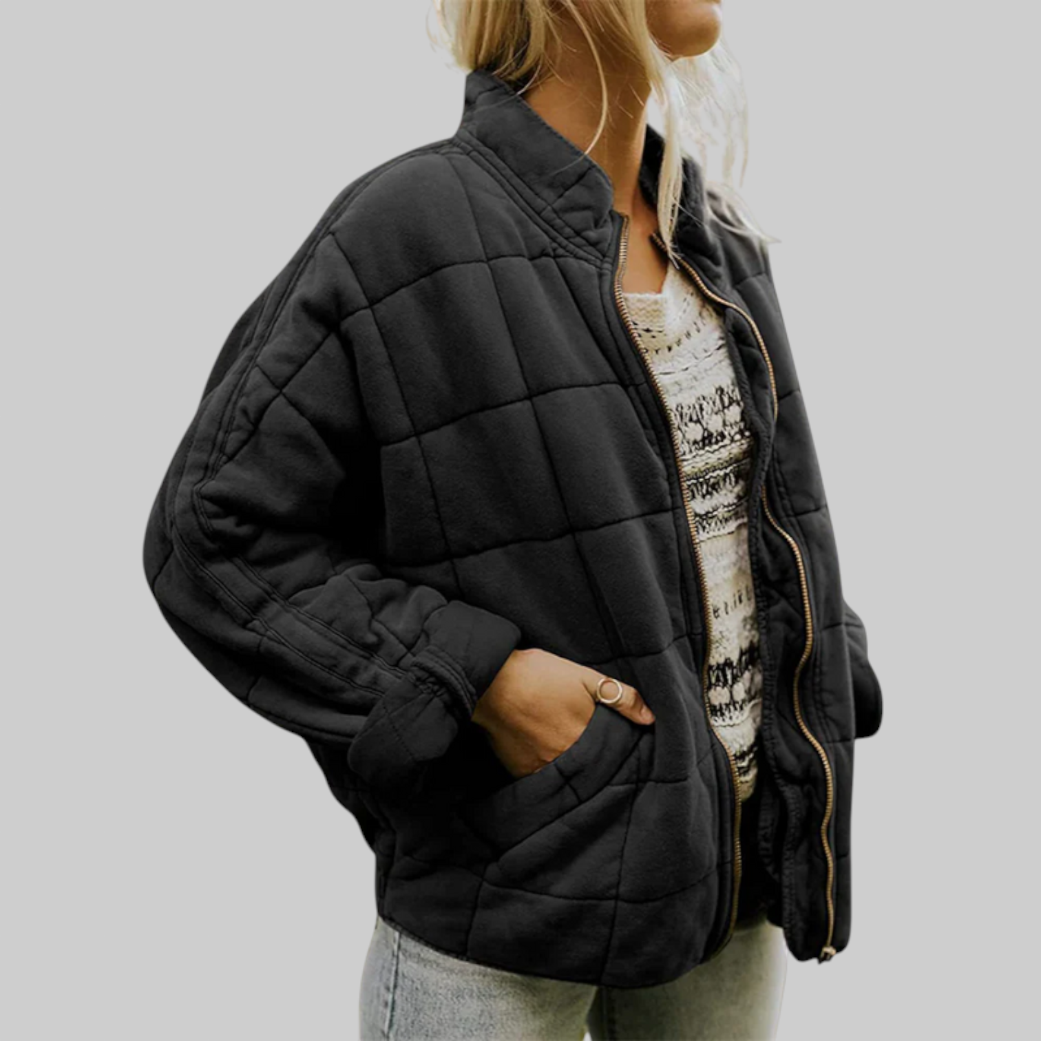 Josiane - Chaqueta acolchada con un look elegante