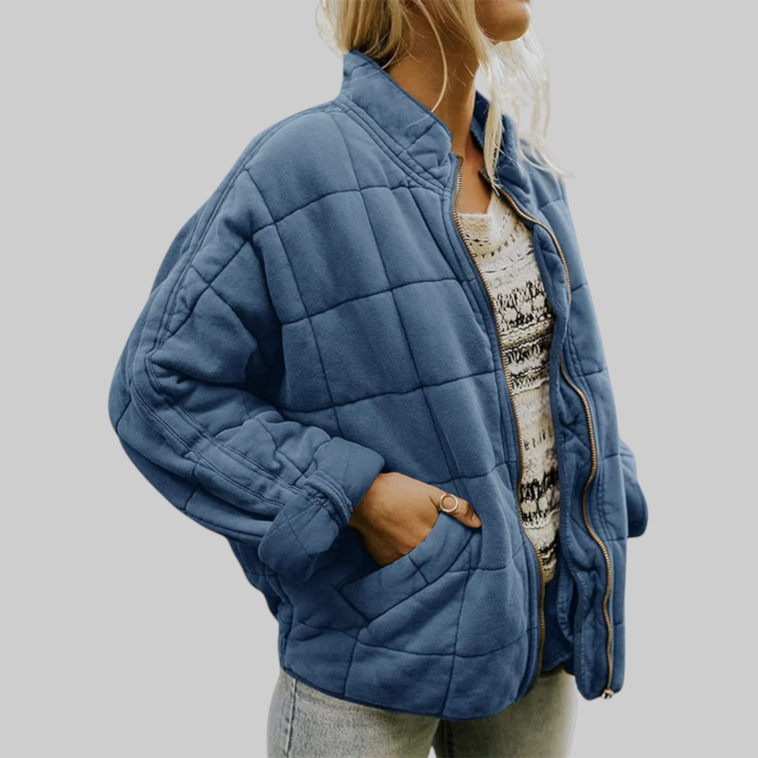 Josiane - Chaqueta acolchada con un look elegante