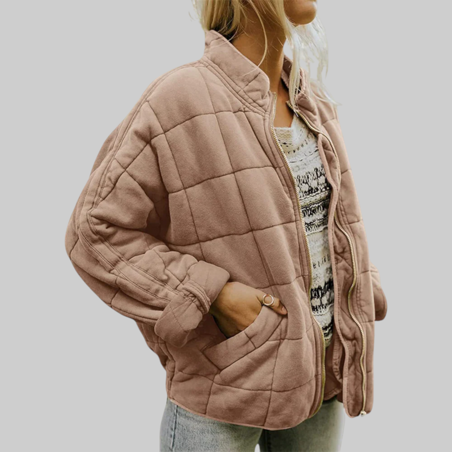 Josiane - Chaqueta acolchada con un look elegante