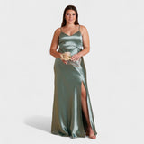 Lucía Satin | Vestido largo