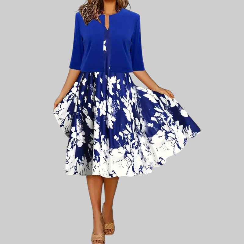 Aurora – Vestido de verano con blazer