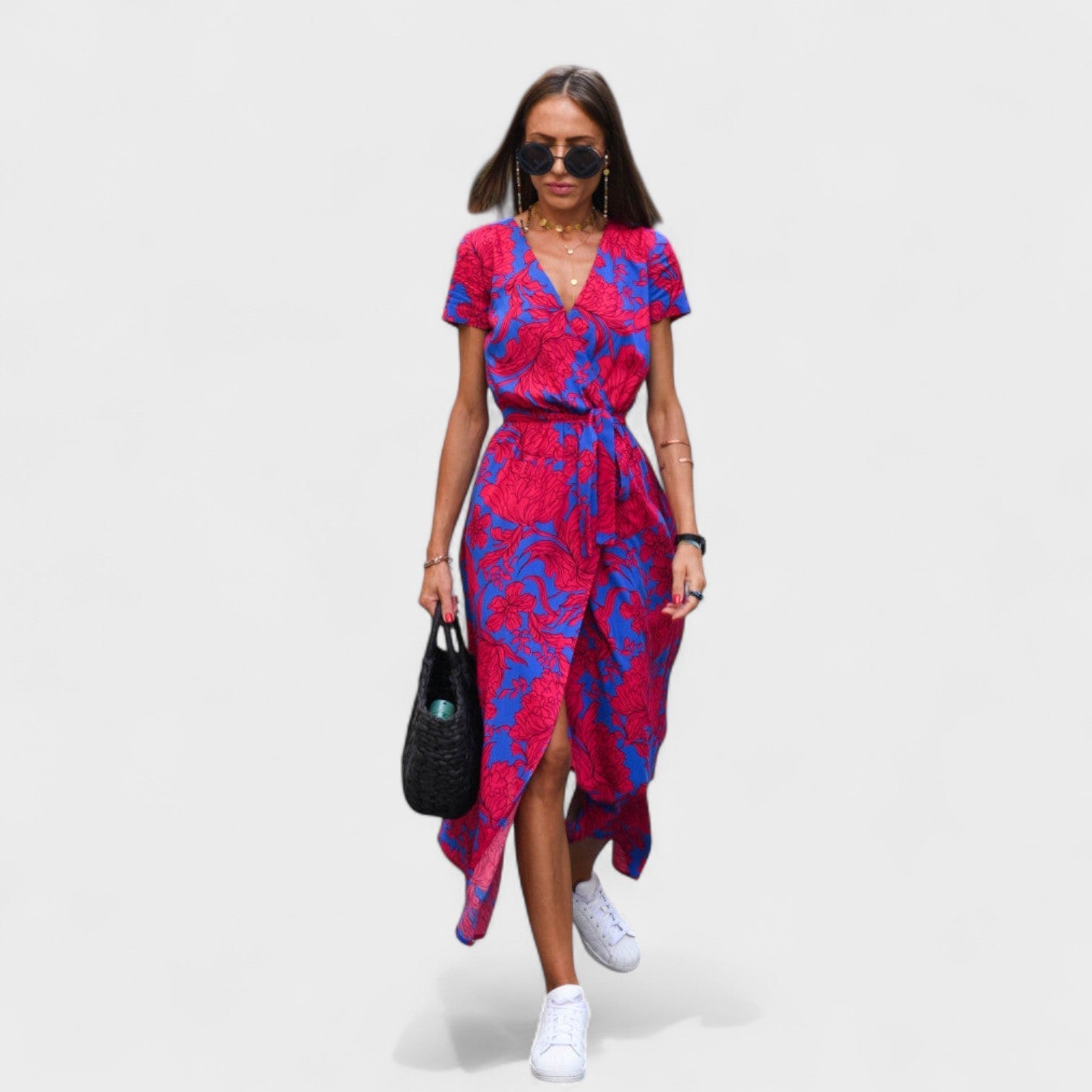 Vestido Lirio Rosa - Estilo Boho Chic