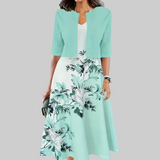 Aurora – Vestido de verano con blazer