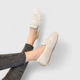 Solenne | Pantuflas cálidas con diseño elegante