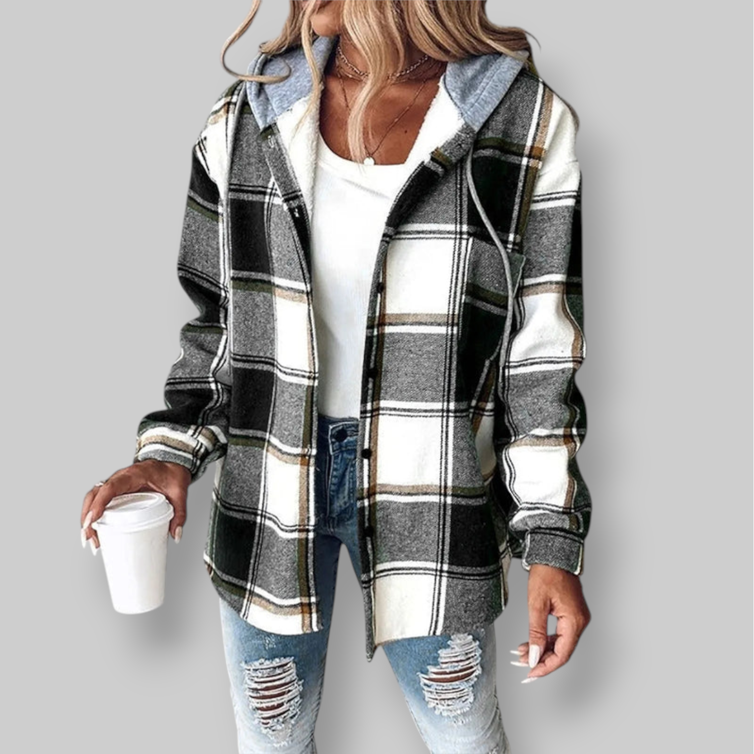 Isabella | Chaqueta de otoño suave y cálida