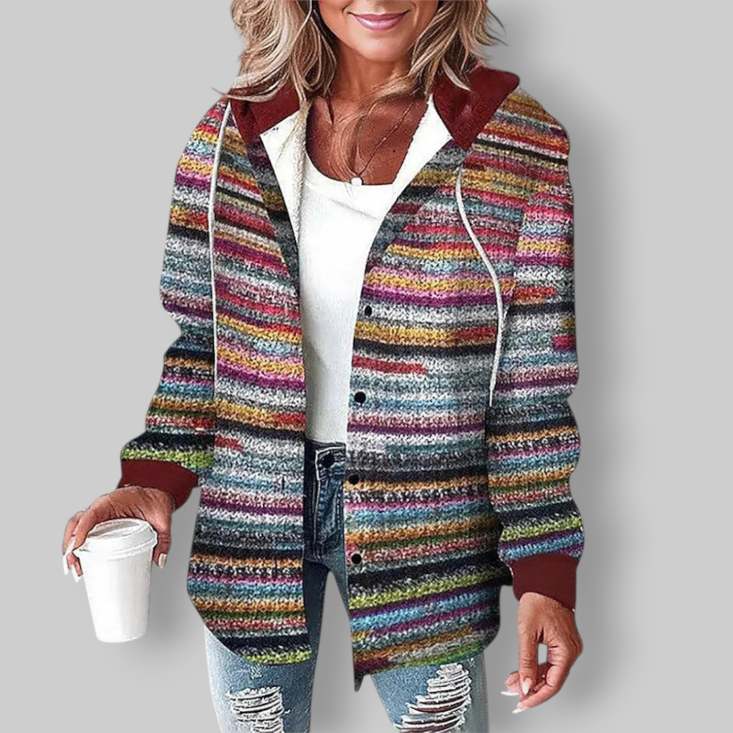 Isabella | Chaqueta de otoño suave y cálida