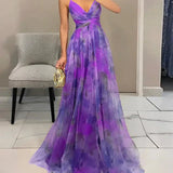 Madeline | Vestido Largo con Estampado Floral para una Elegancia Sin Esfuerzo