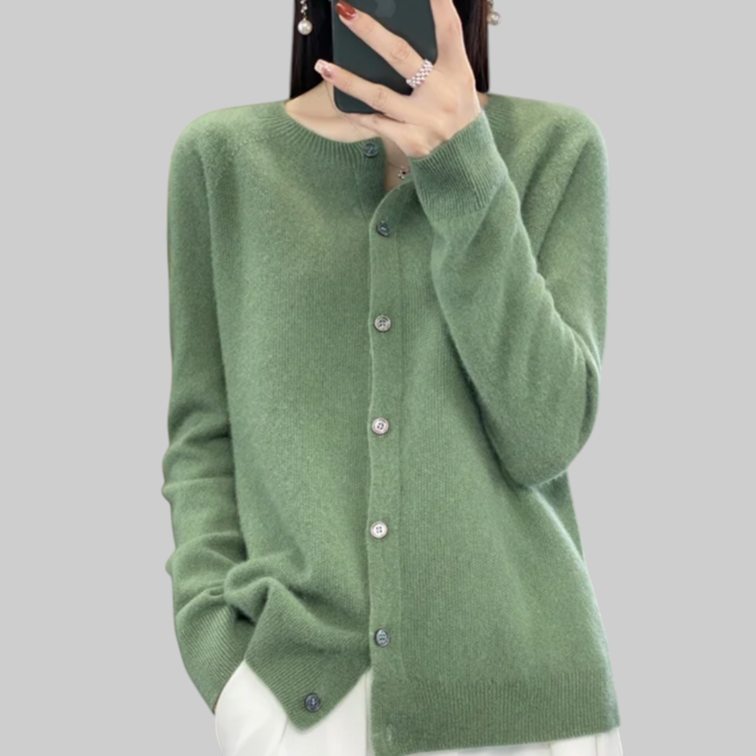 Angelika | Cardigans de lana merina
