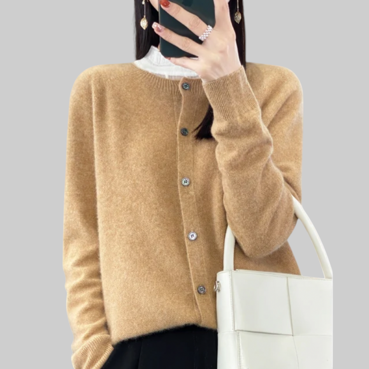 Angelika | Cardigans de lana merina