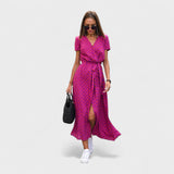 Vestido Lirio Rosa - Estilo Boho Chic