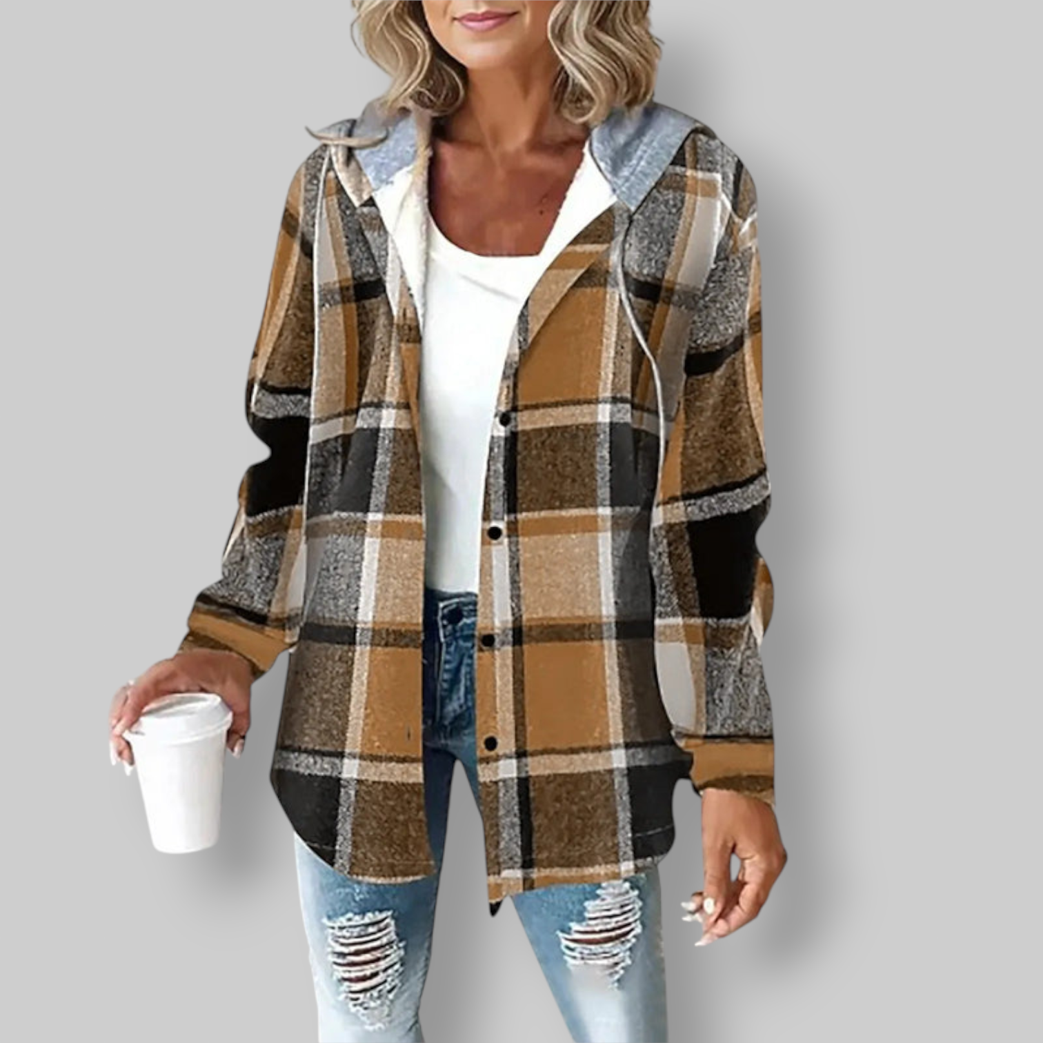Isabella | Chaqueta de otoño suave y cálida