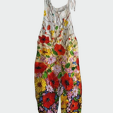 Mono vintage de flores estilo retro