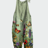 Mono femenino con flores y mariposas – Comodidad y elegancia