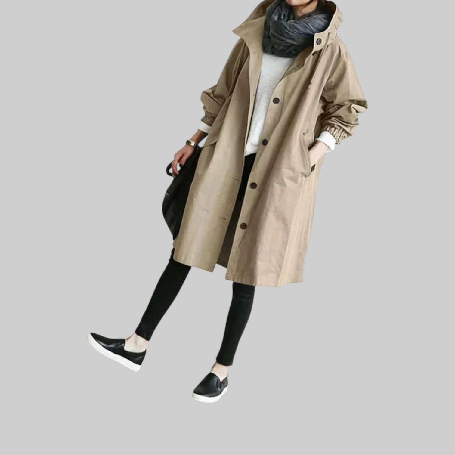 Dorothee - Gabardina Elegante Impermeable