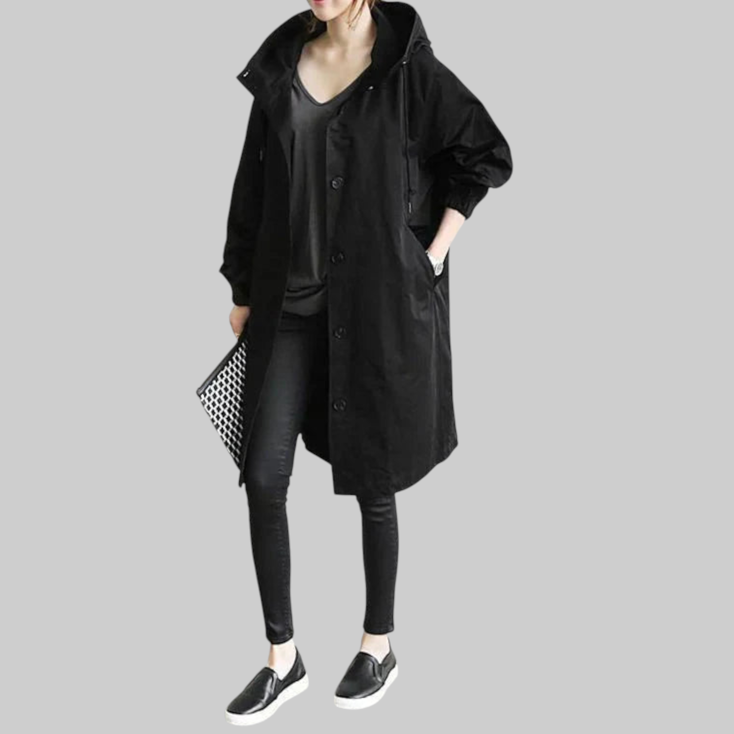 Dorothee - Gabardina Elegante Impermeable