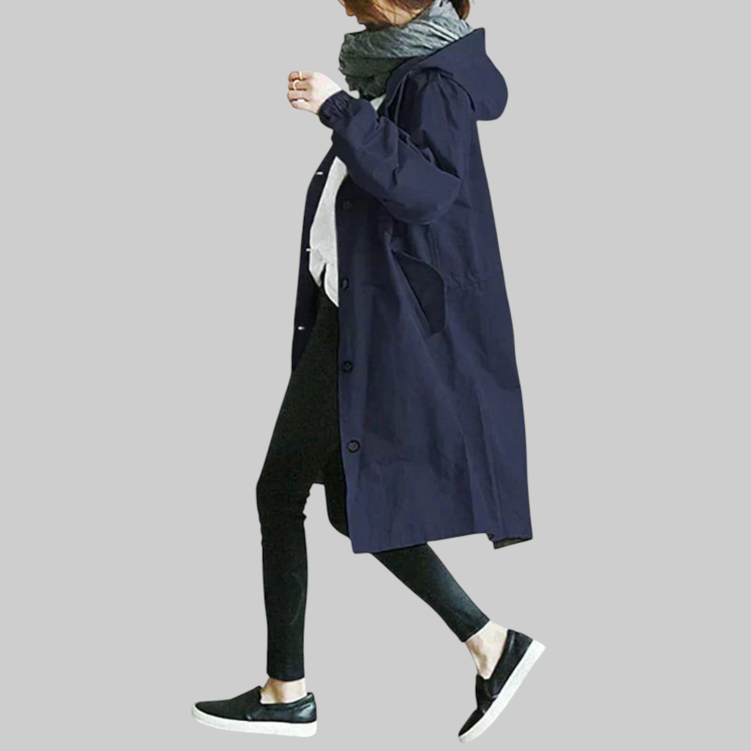 Dorothee - Gabardina Elegante Impermeable