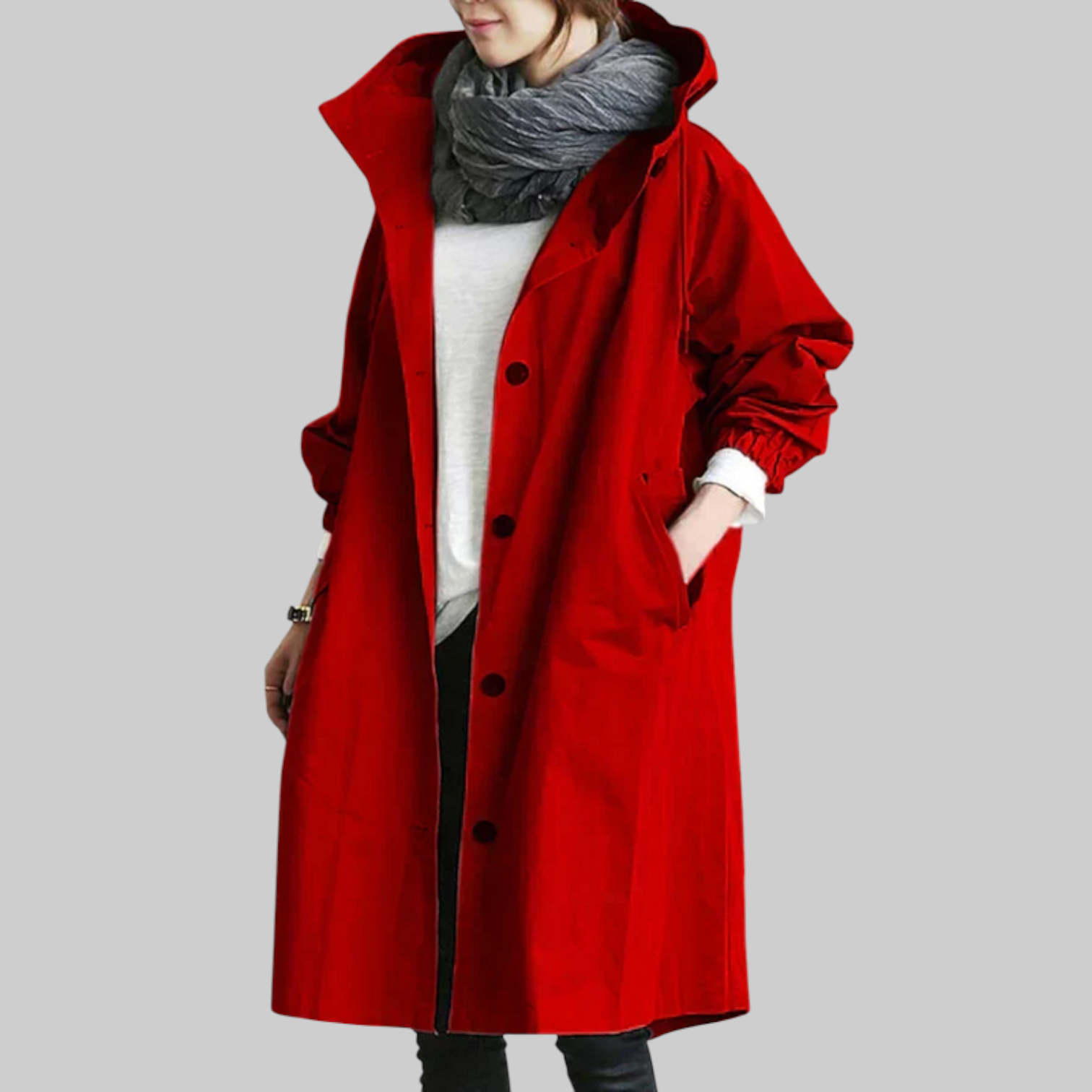 Dorothee - Gabardina Elegante Impermeable