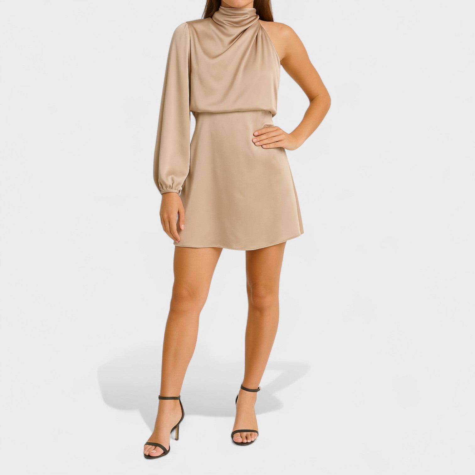 Valmira | Vestido de fiesta asimétrico