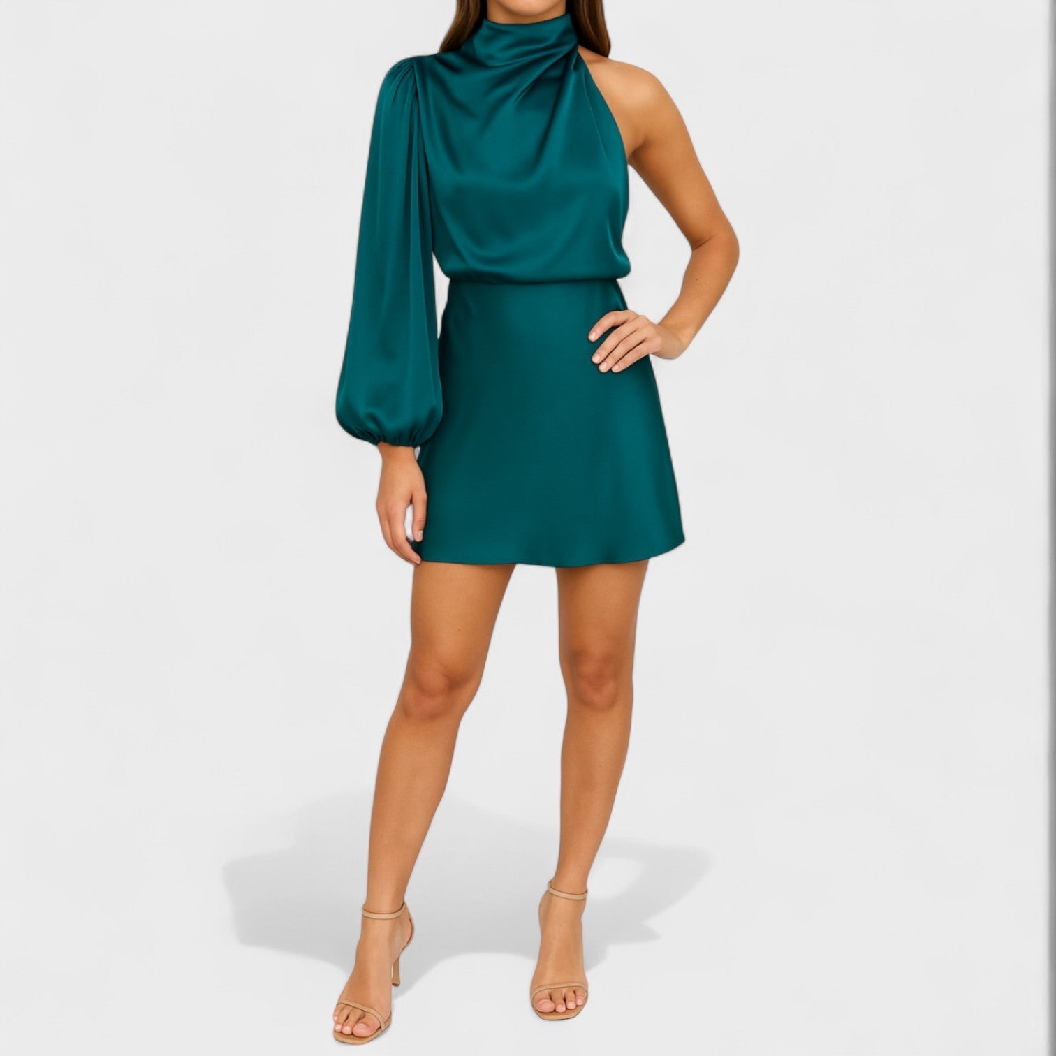 Valmira | Vestido de fiesta asimétrico