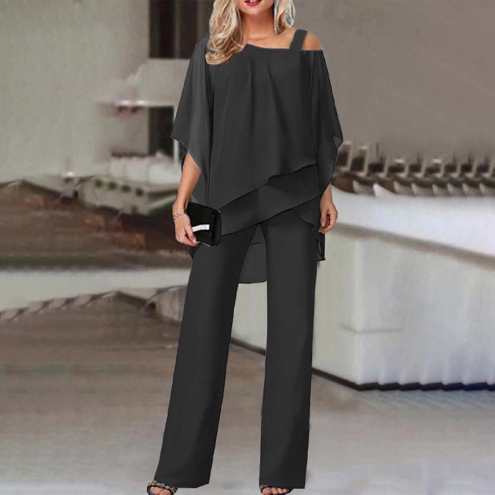 Bianca | Elegancia Atemporal conjunto con hombros al descubierto