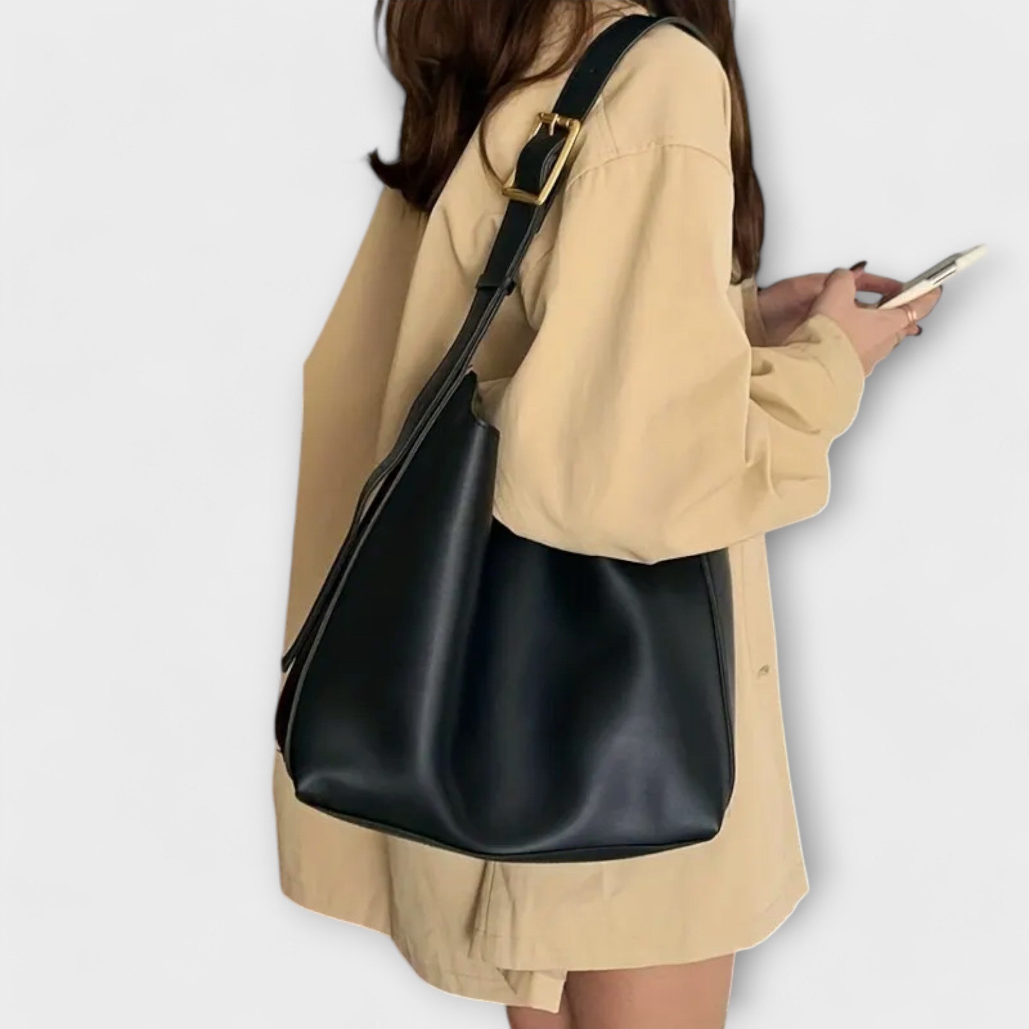 Lora | Elegante bolso de hombro de cuero