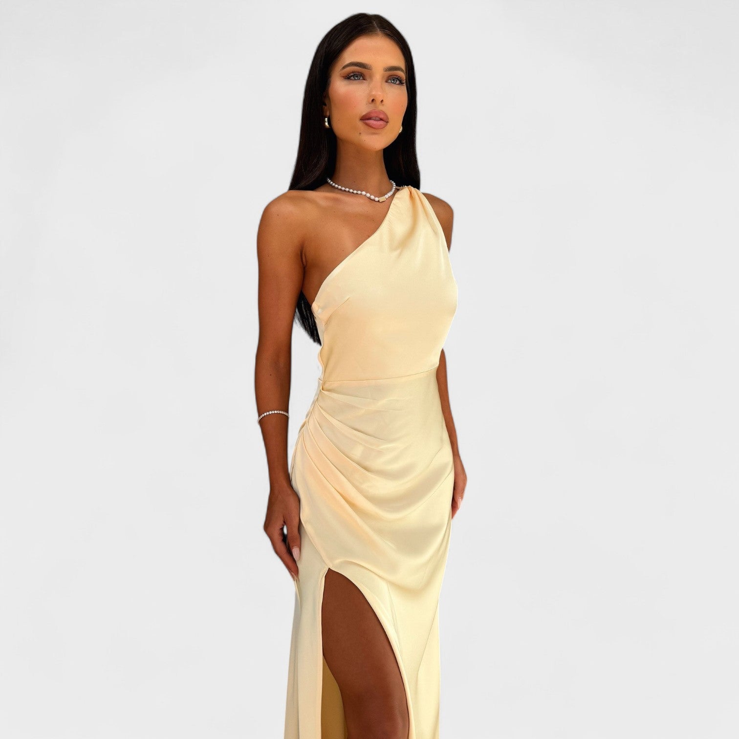 Aurelia | Vestido largo de satén