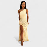 Aurelia | Vestido largo de satén