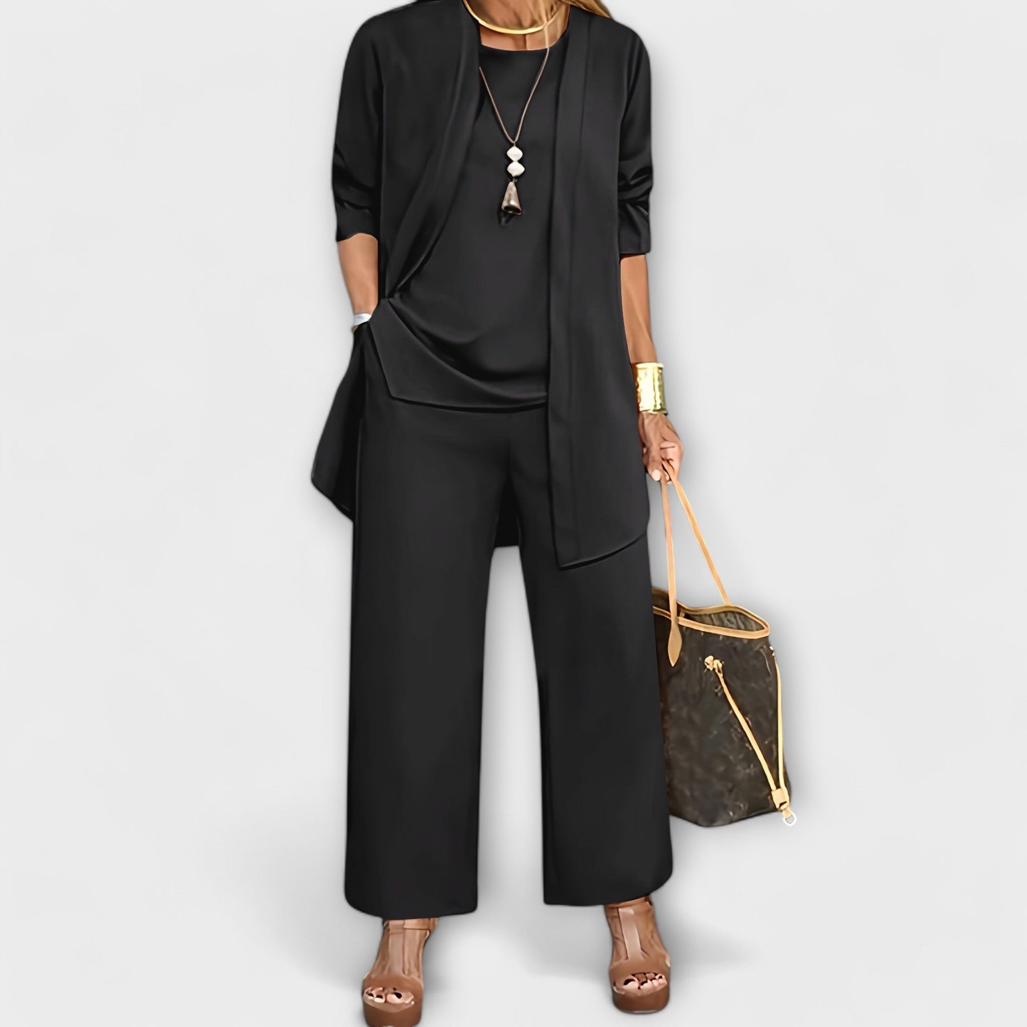Helem | Conjunto casual de tres piezas