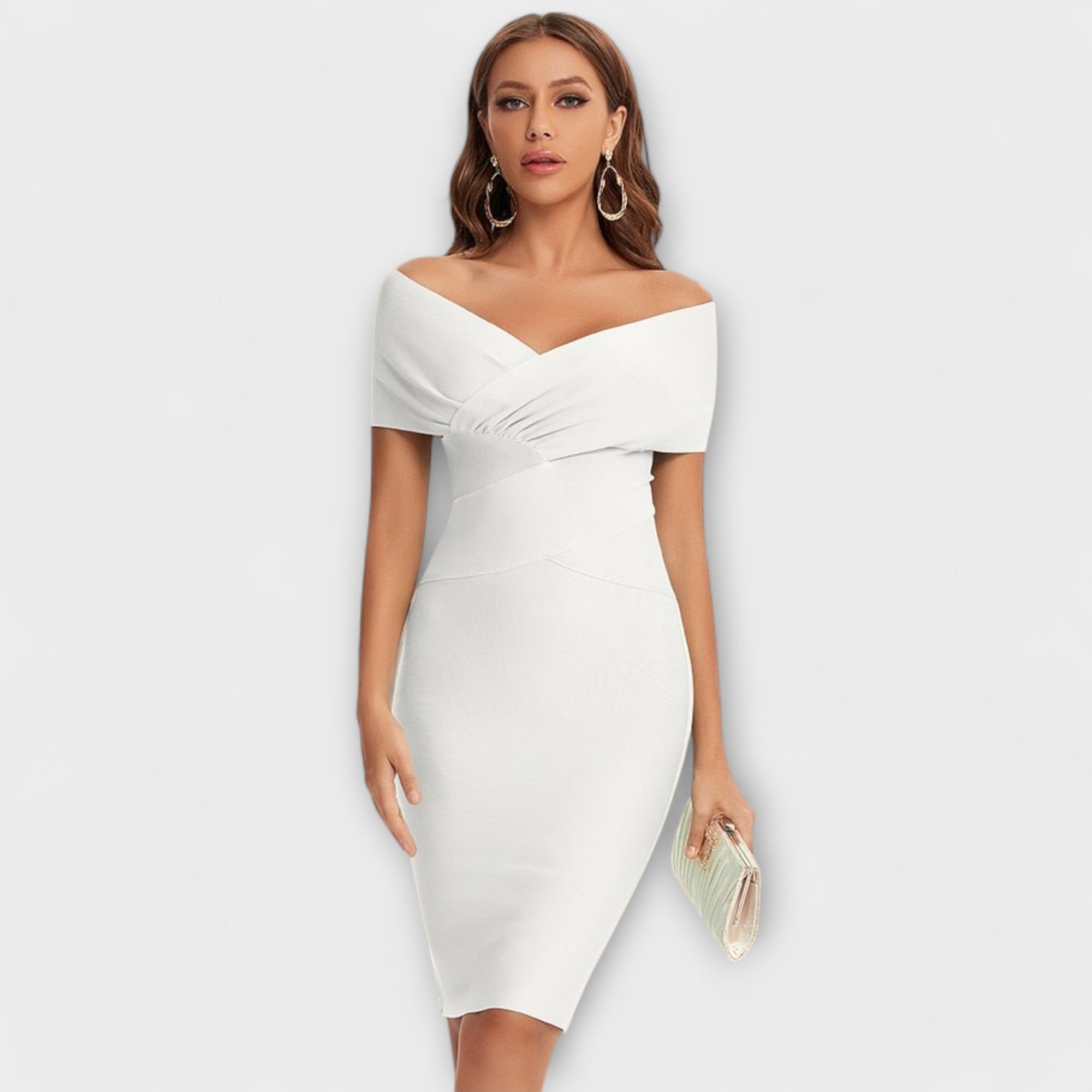 Rita | Vestido mini elegante con escote en V