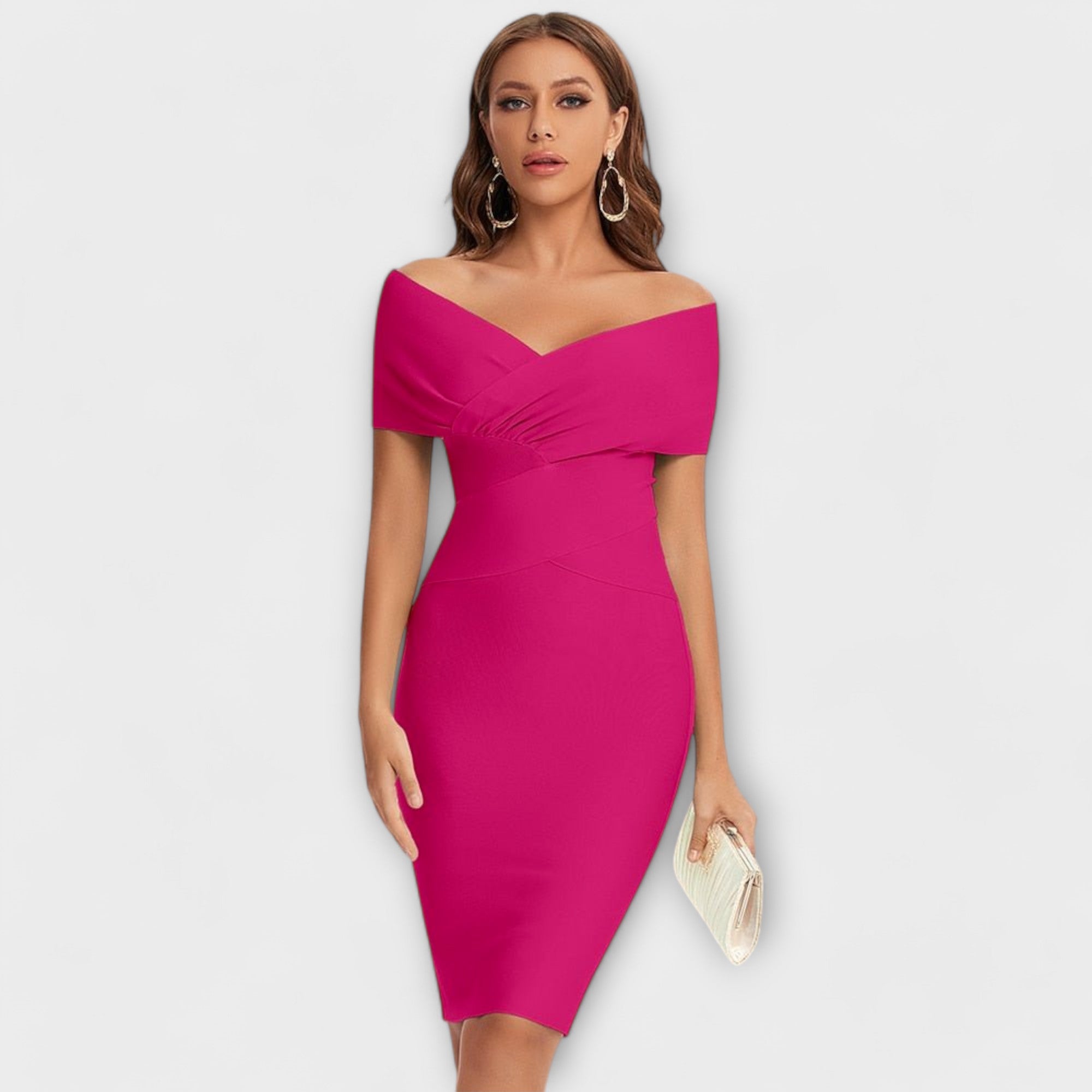 Rita | Vestido mini elegante con escote en V
