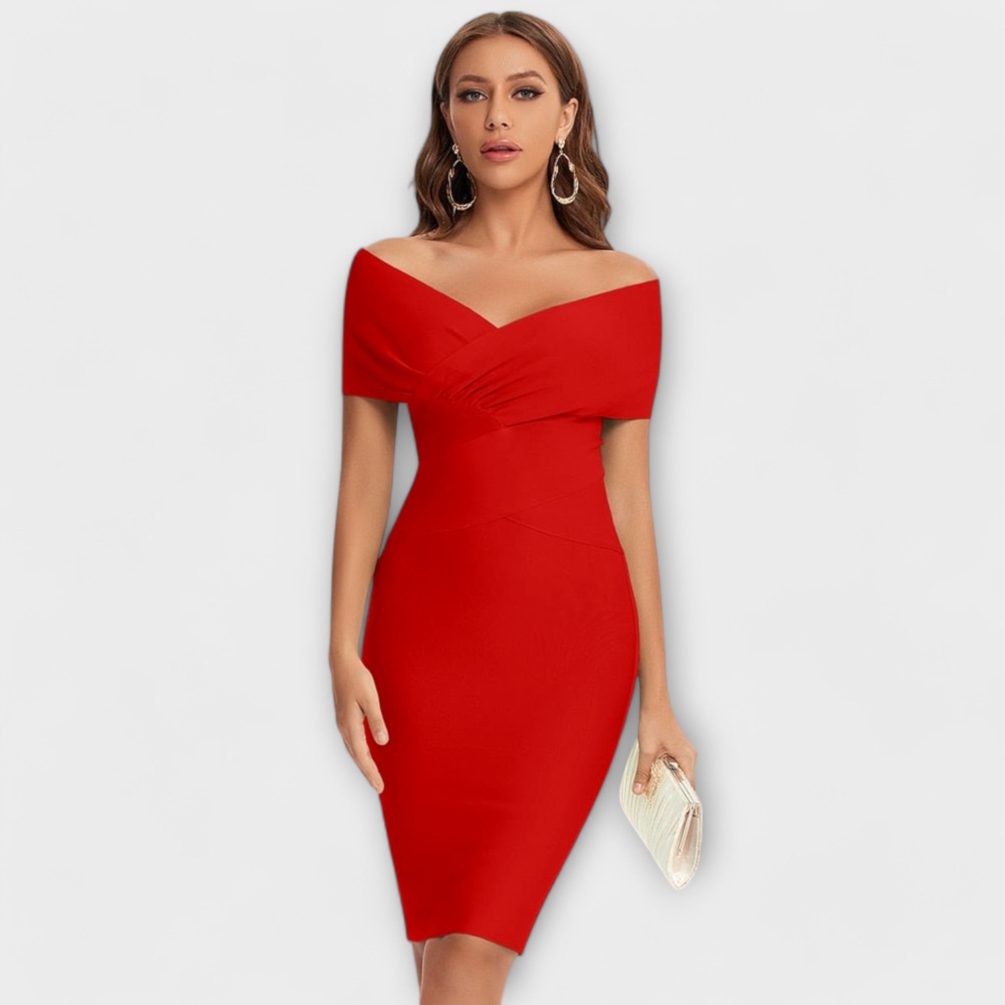 Rita | Vestido mini elegante con escote en V