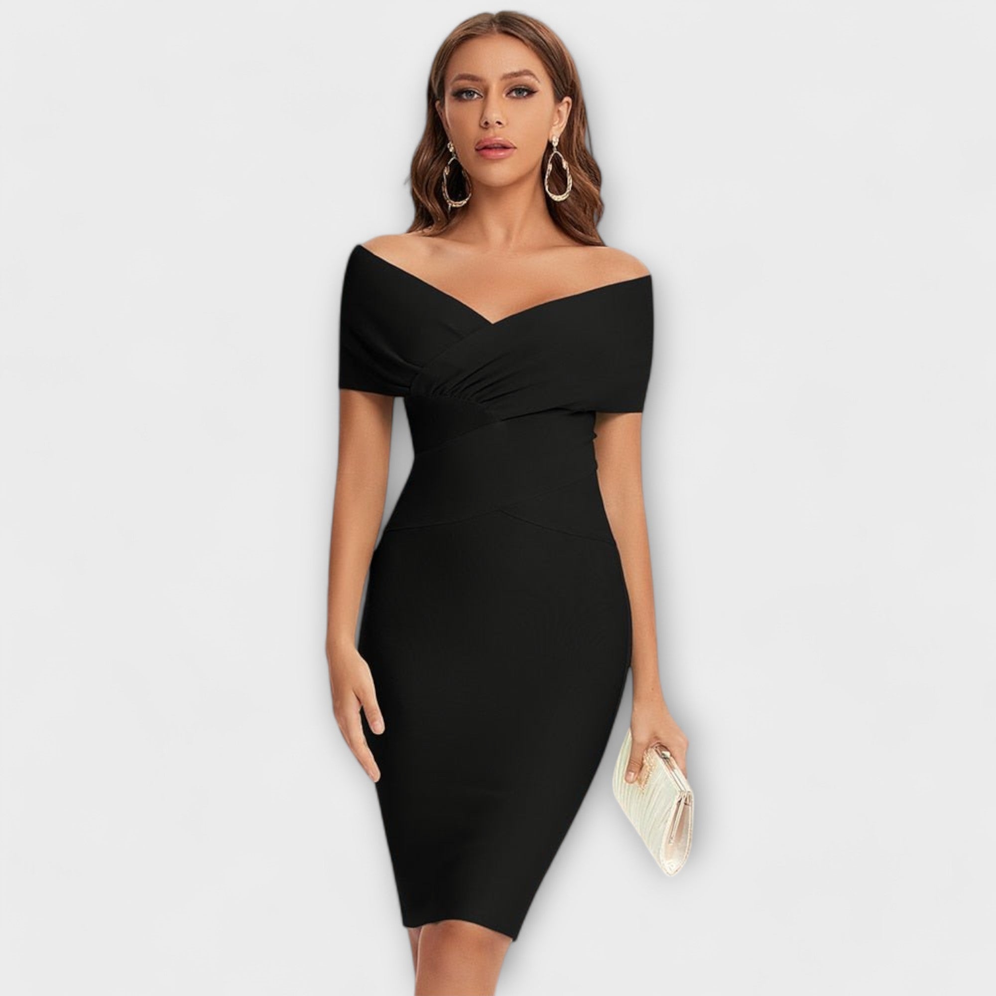 Rita | Vestido mini elegante con escote en V