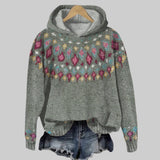 Gwen - Chaqueta con capucha nórdica cálida