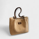 Sara | Bolso de hombro de cordón suave
