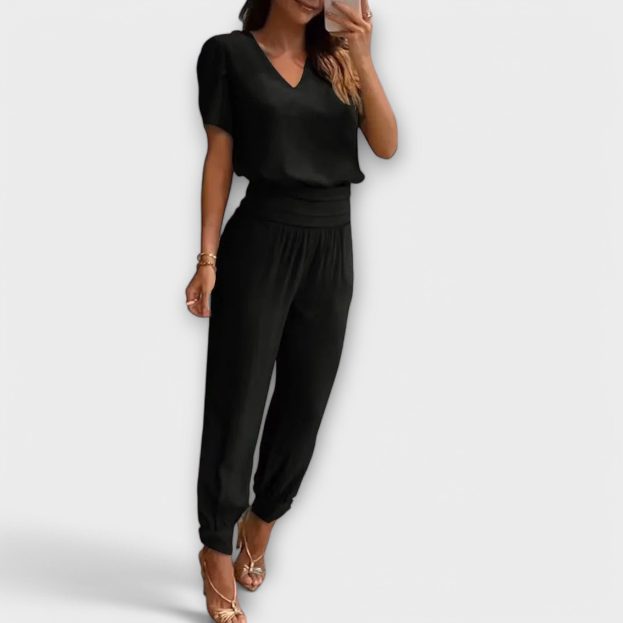 Irmelin | Conjunto elegante con camisola y pantalones