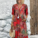Lia | Vestido Midi para Mujer en Tela Ligera