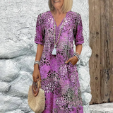 Lia | Vestido Midi para Mujer en Tela Ligera