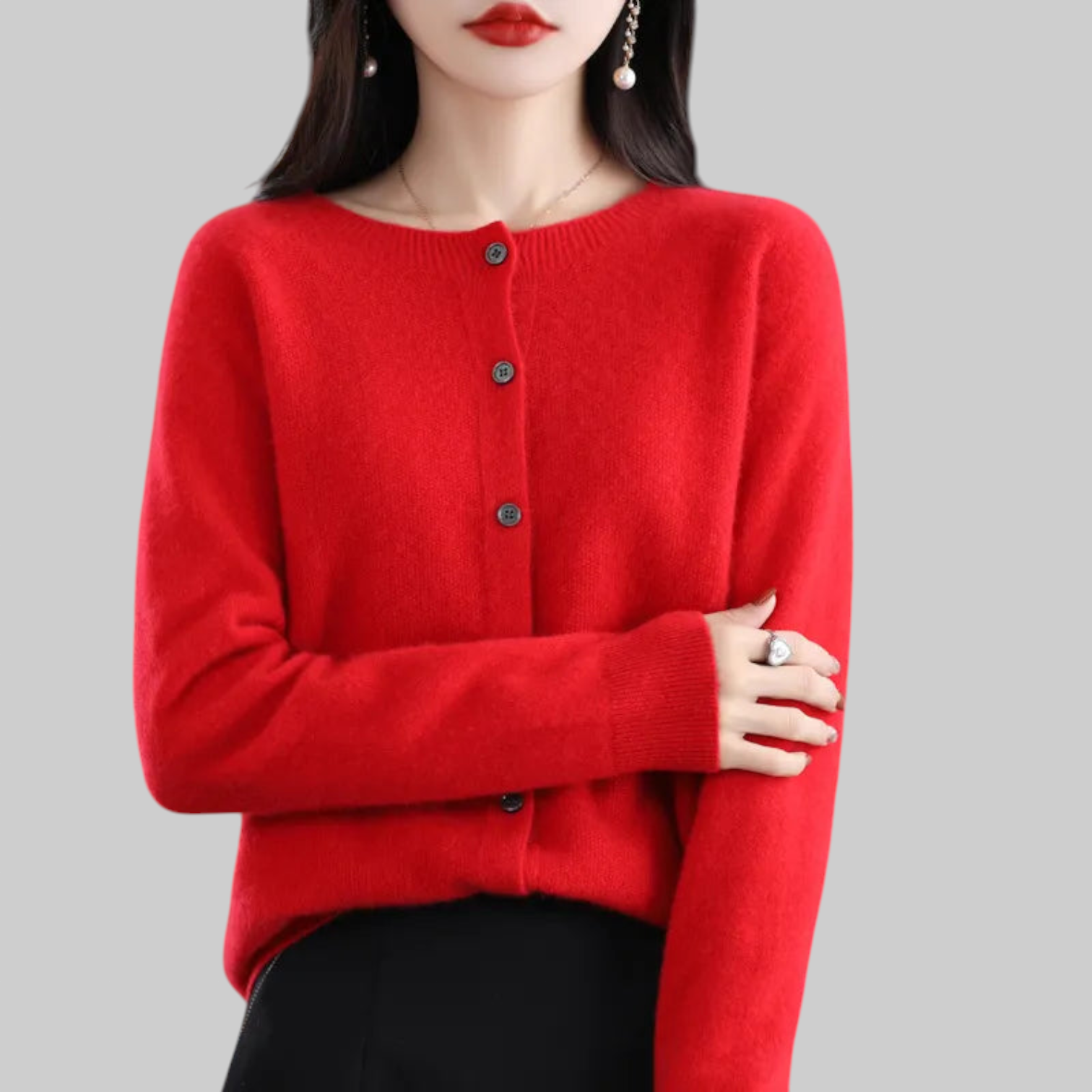 Angelika | Cardigans de lana merina