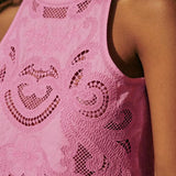 Moise | Conjunto Rosa de Encaje