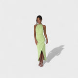 Camila | Vestido largo con pliegues