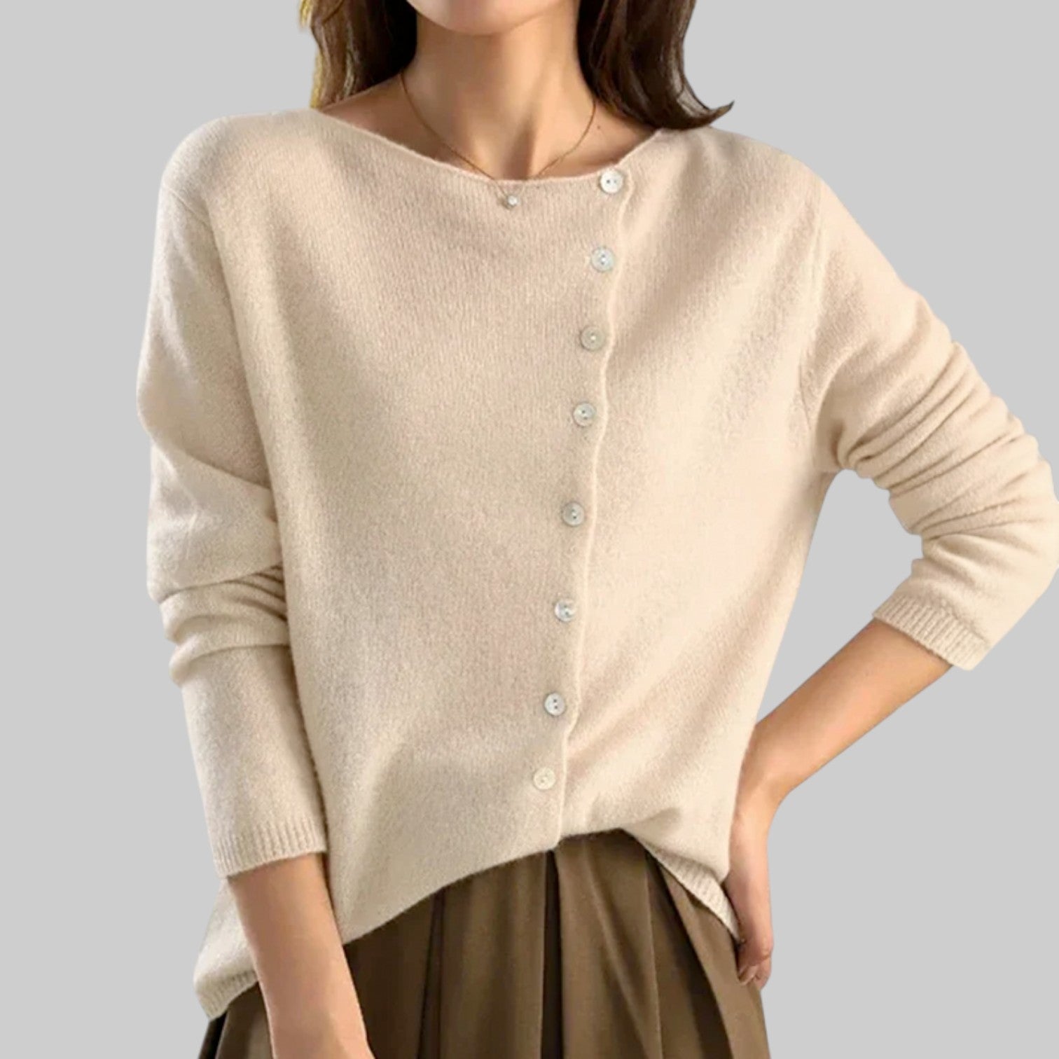 Alfonsa - Elegante chaqueta de punto para otoño/invierno