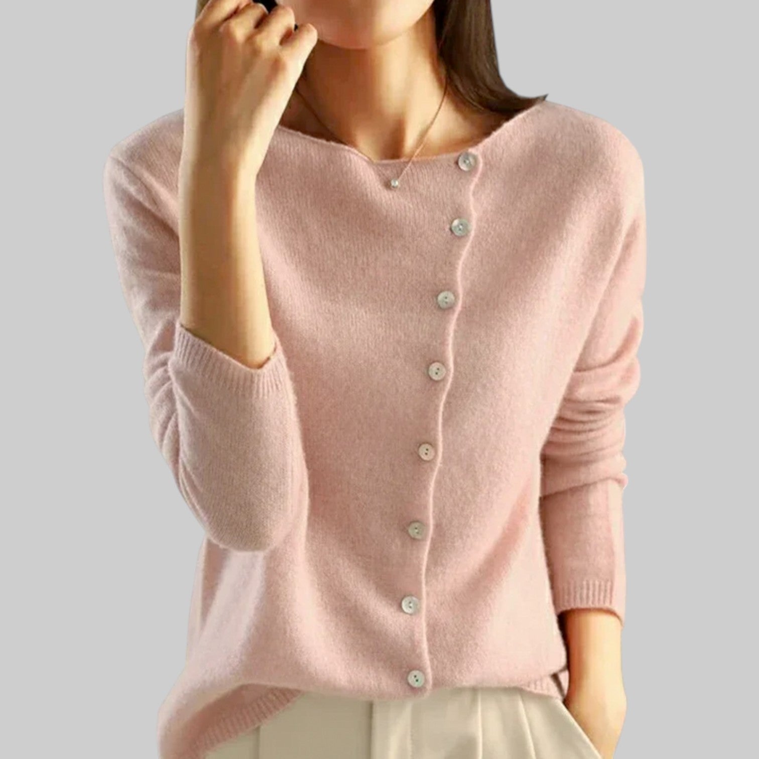 Alfonsa - Elegante chaqueta de punto para otoño/invierno