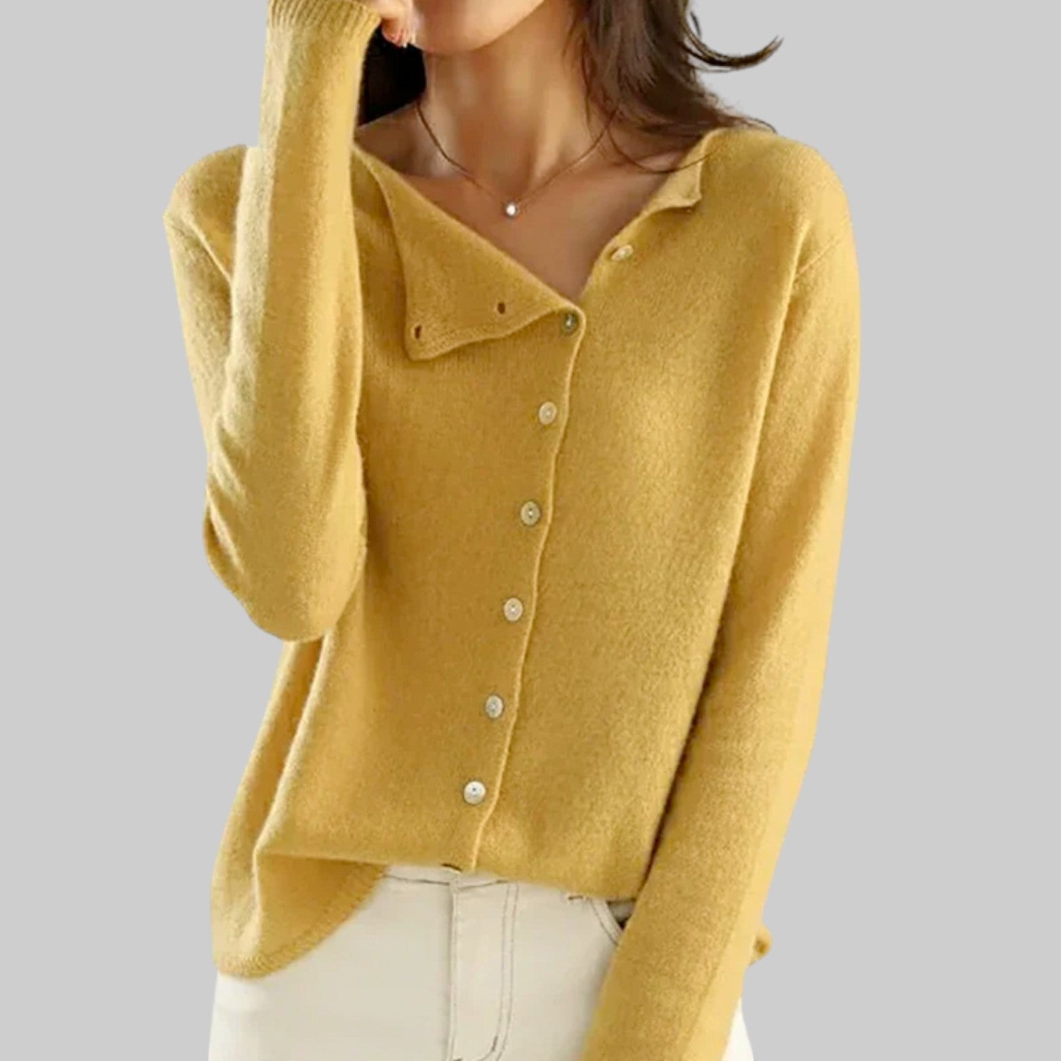 Alfonsa - Elegante chaqueta de punto para otoño/invierno