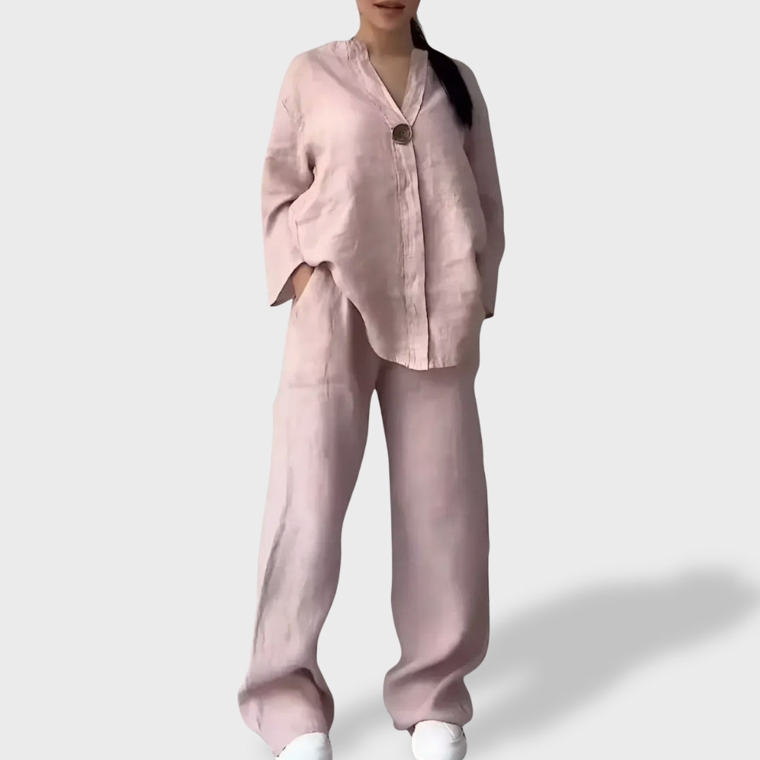 Letícia | Conjunto Ligero de Lino para el Verano